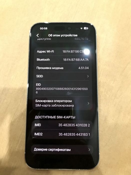 Iphone 14 Pro Max 512 gb б/у