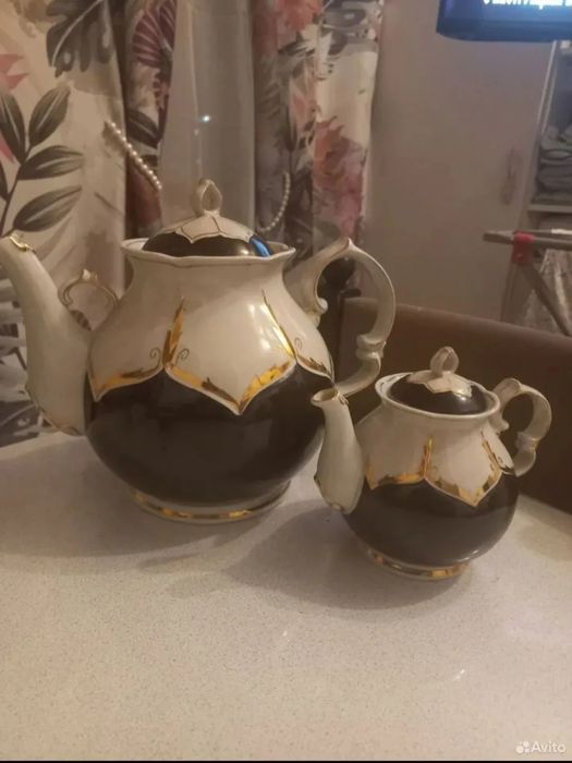 Чайная пара фарфор СССР