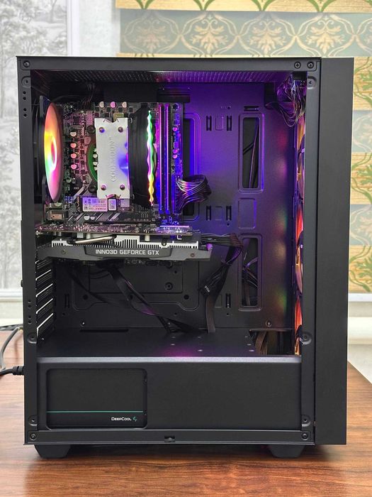 Игровой компьютер: i3-12100F | GTX 1650 Super | DDR4 16GB | 256GB NVMe