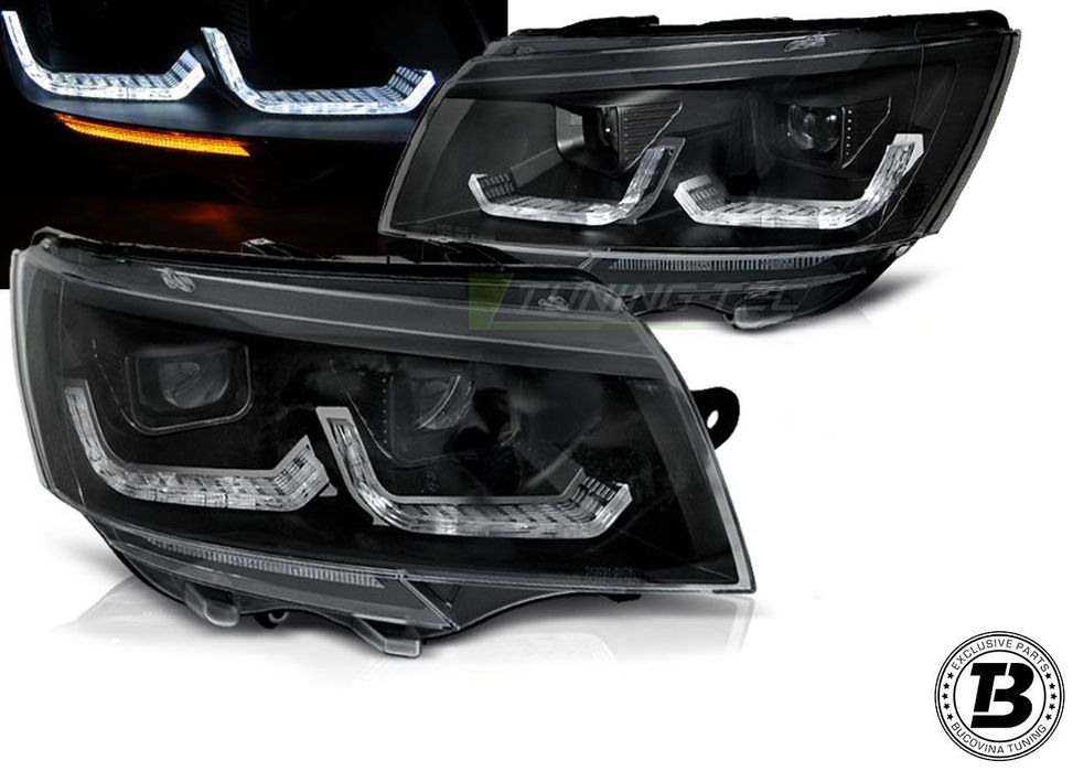 Faruri LED compatibile cu VW Transporter T6 LED Design