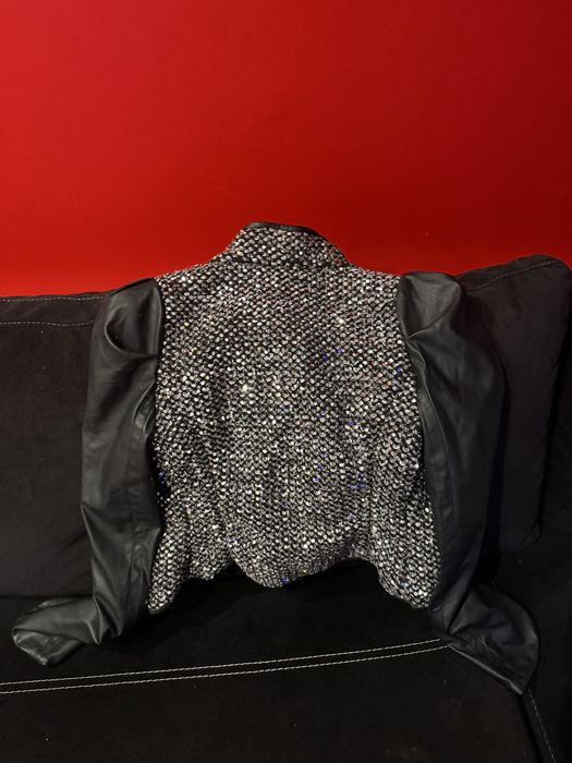 29 DESIRES Яке с кожена ръкави