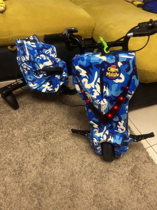 Tricicleta electrica drift motocicleta