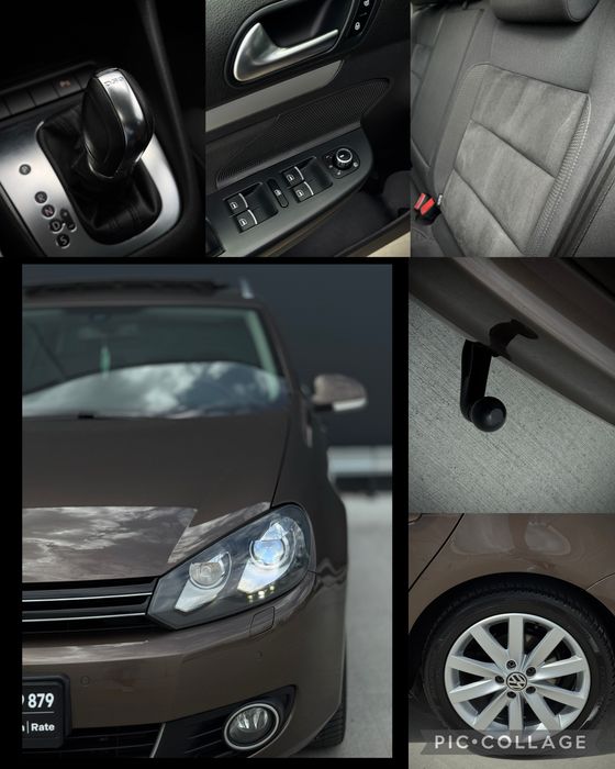 VW Volkswagen Golf 6 2.0 TDI DSG2 Automat Panorama Garantie
