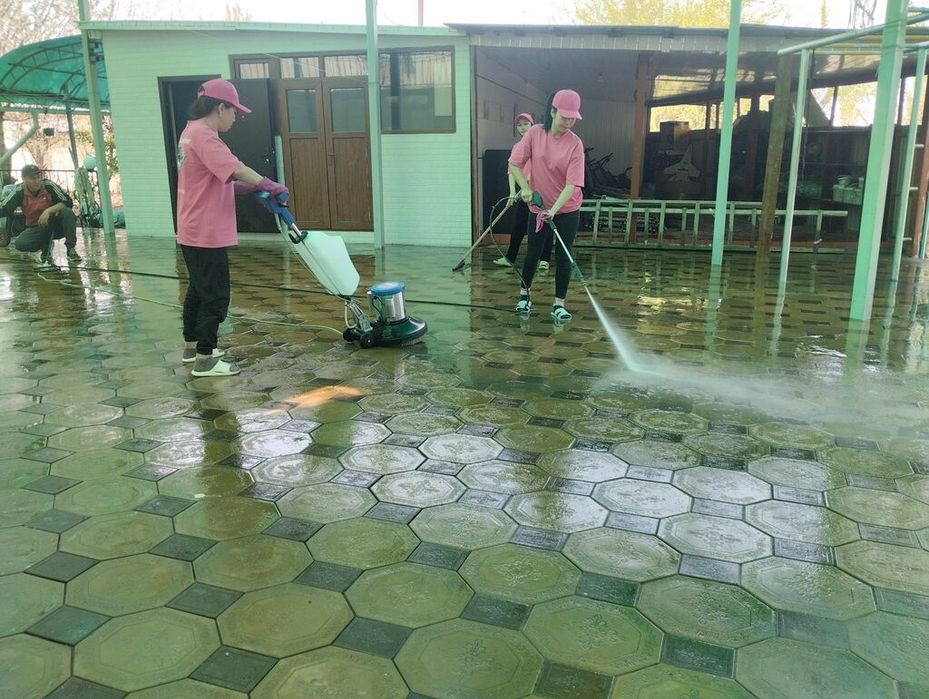 Клининг уборка город и область. Алматы