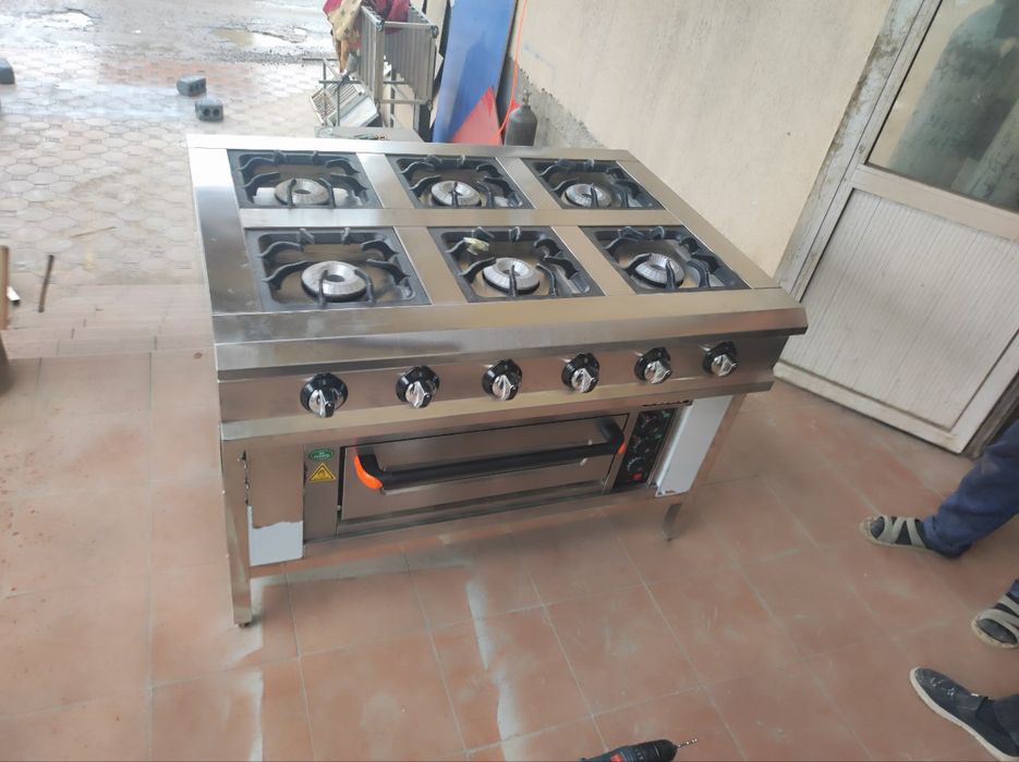 Газ духовка 6козли