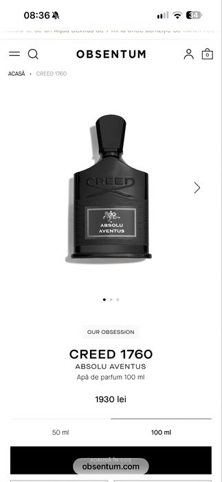 Creed aventus Absolut