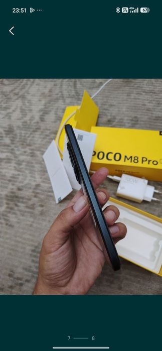 Poco M8 Pro 5G Snapdragon 7s gen-4 в полном комплекте!