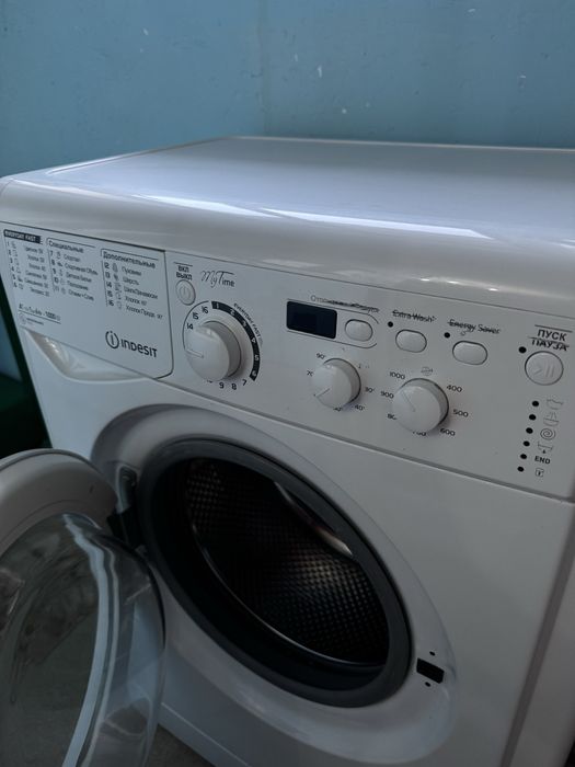 Стиральная машинка работает полностью