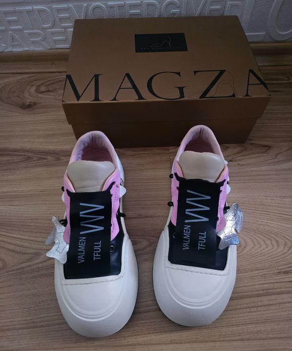 Massimo Zardi дамски маратонки естествена кожа