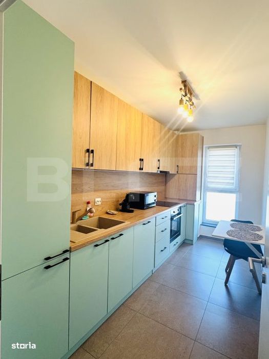 Apartament 2 camere de inchiriat, 52 mp, zona Qualis 2-Tractorul — fotografia 3