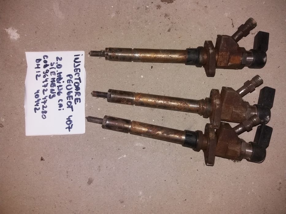Injectoare Peugeot 407 , 2.0 hdi,1.6hdi,DH12 cod 9647247280/0445110188