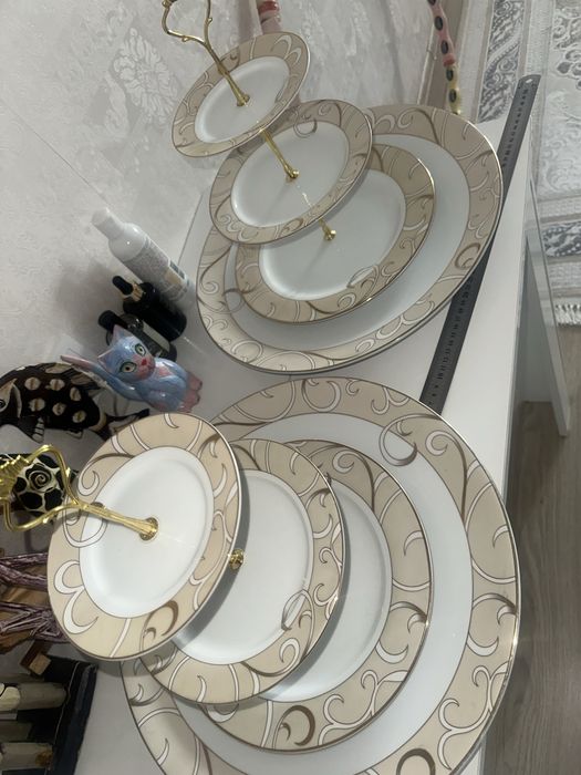 Этажерки , 3-уровневые блюдце