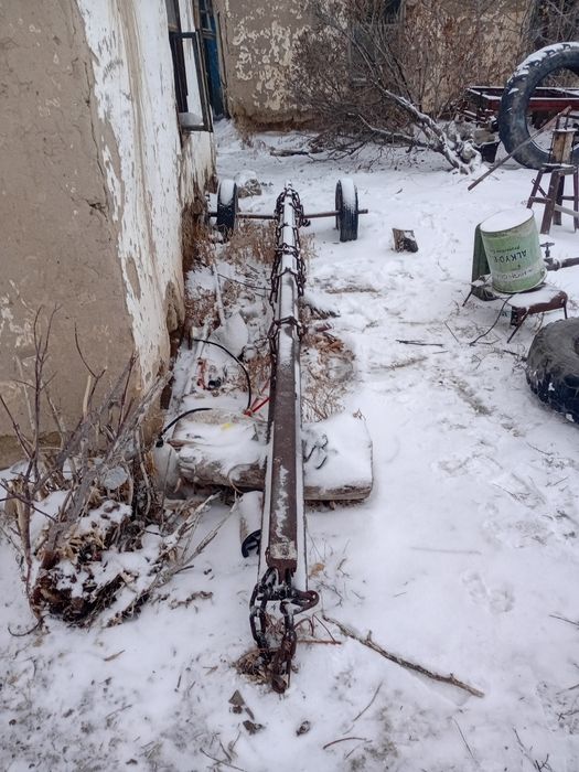 Трактор Мтз 80 с агрегатами