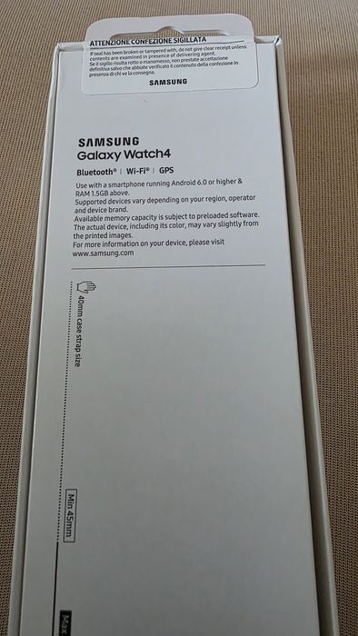 Samsung watch 4 de 40mm