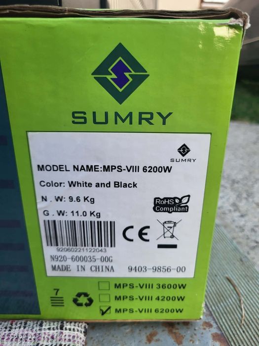 Vând invertor 48v Hibrid de 6.2kw