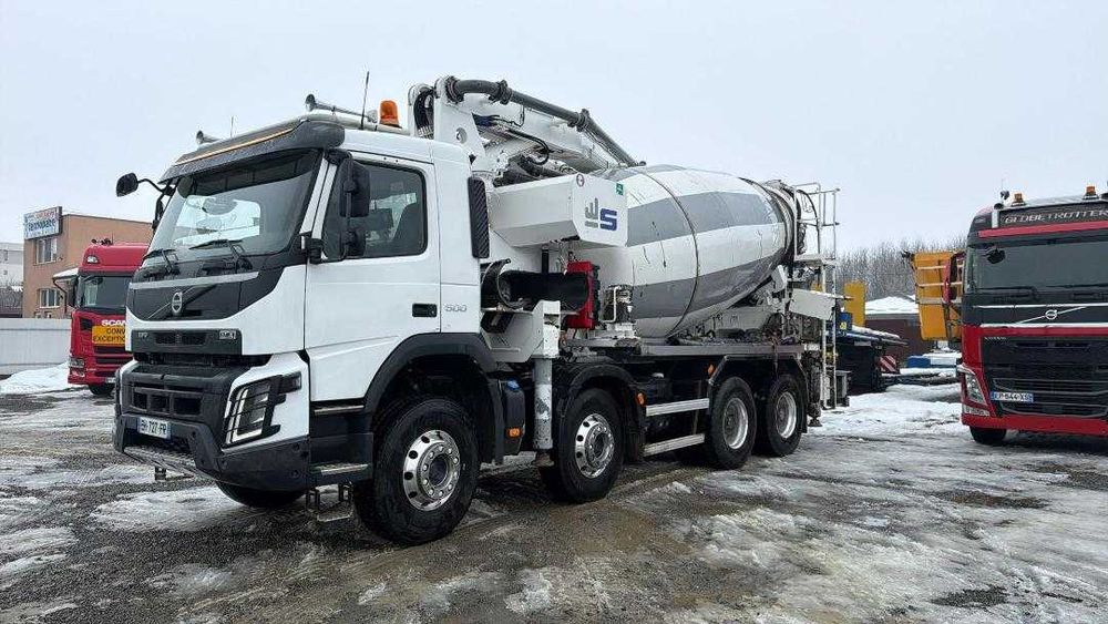 Autobetoniera Volvo FMX 500,cu pompa