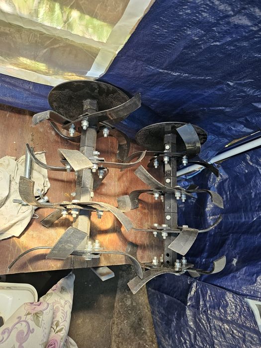 Motocultor O'Mac MC 8000S (8 CP, Loncin) + Remorcă cu scaun și Freze - Pachet Complet