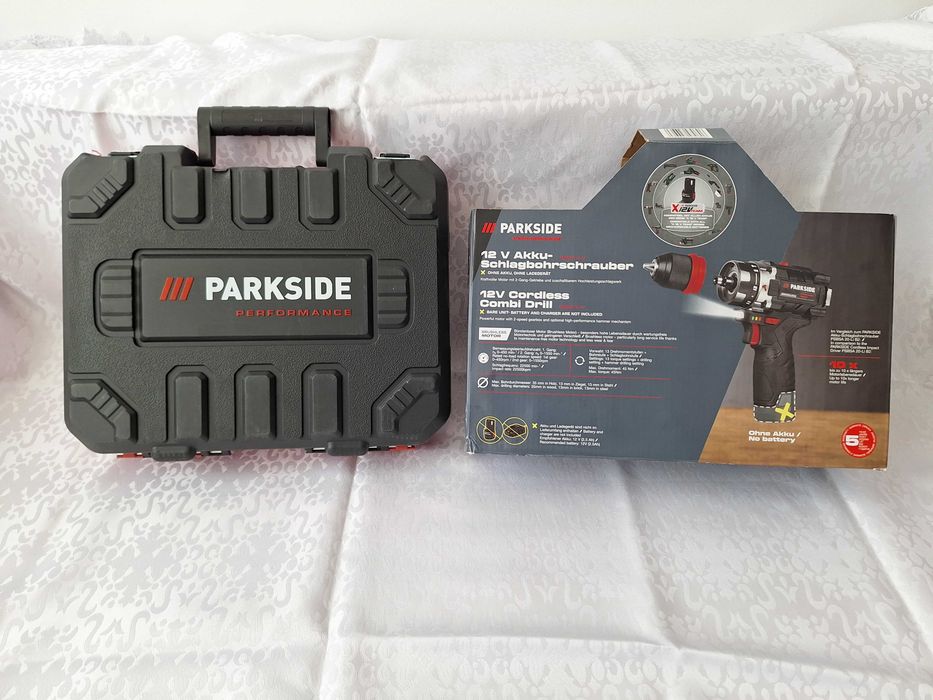 Masina de insurubat si gaurit PARKSIDE PSBSAP 12 A1, 12V, cu percutie