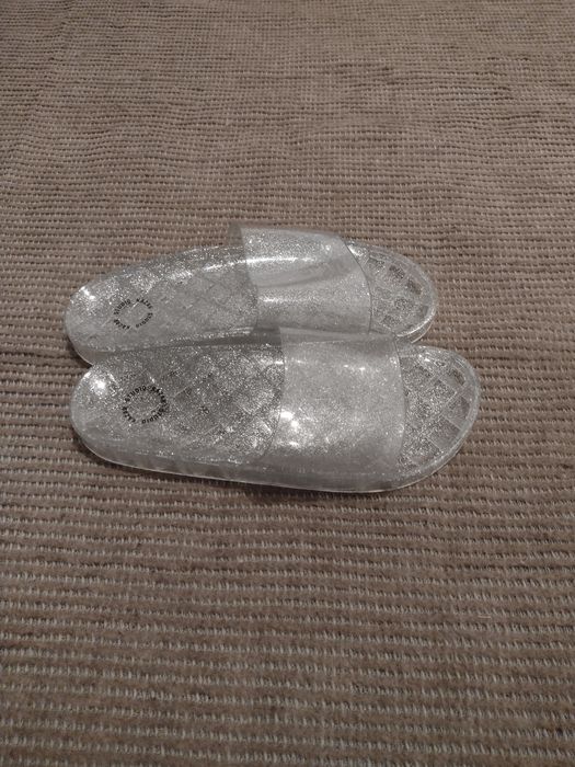 Papuci/șlapi dama cu sclipici