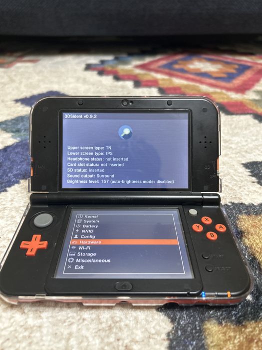 New  nintendo 3ds xl/ll  modat + carcasa