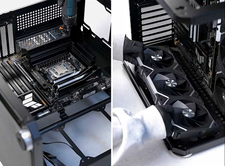 Asamblare calculator Gaming , instalare windows la domiciliu , update bios