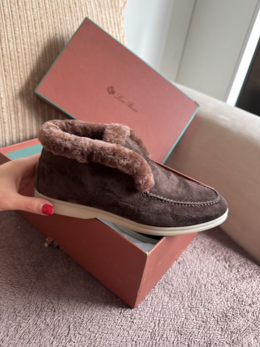 Loro Piana Open Walk Ankle Boot