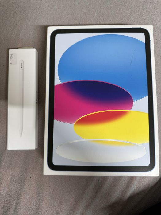 iPad 10th Gen + Case ZAGG + Apple Pencil