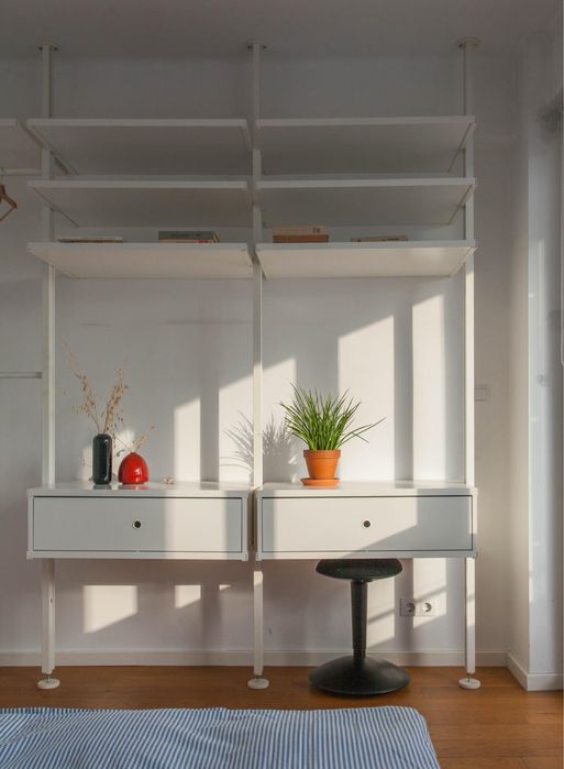 Ikea Elvarli dulap rafluri
