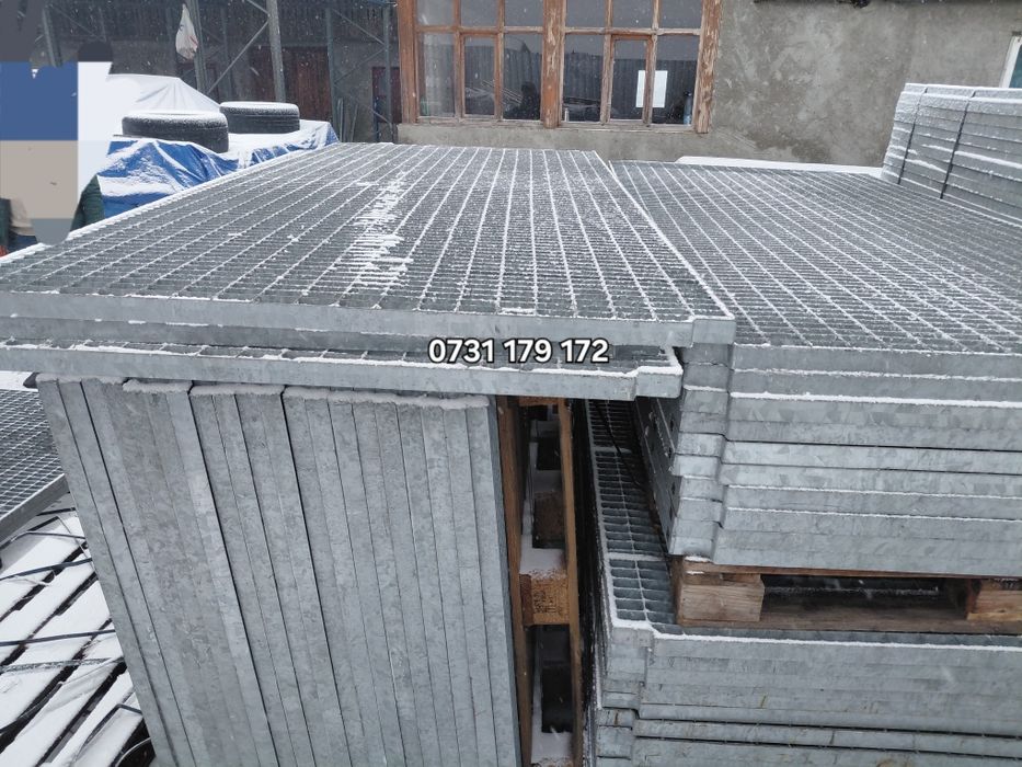 Grătare zincate galvanizat