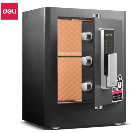 Seyf Deli Сейф Deli 4115G биометрический 510х380х340 56кг Скидки !!!
