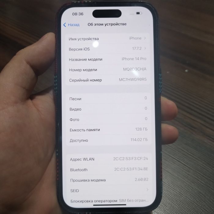 iPhone 14 Pro память 128гб