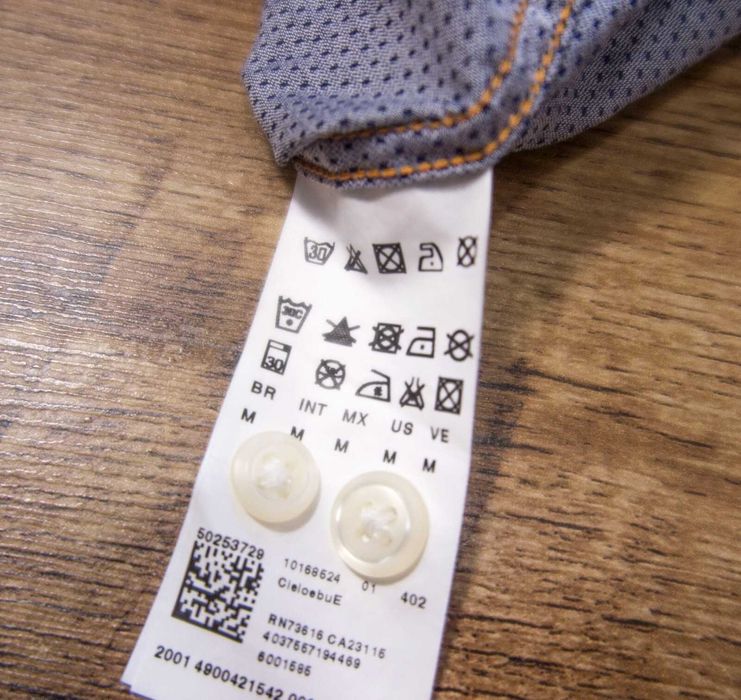 HUGO BOSS Оригинална мъжка риза размер М