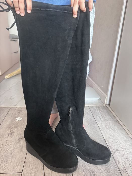 длинные замыш сапоги 40 размер