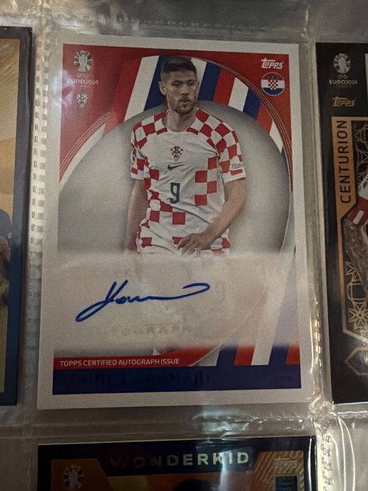 Cartonas rar EURO 2024 Andrej Kramaric