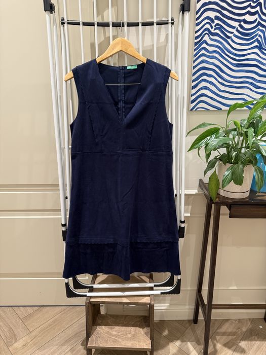 Сарафон benetton микрозамша б/у