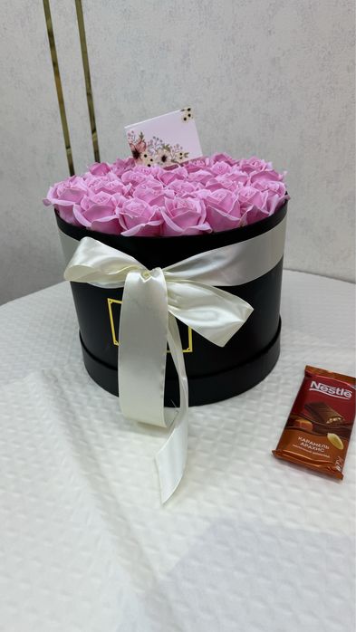 Мыльные розы в Астане цветы