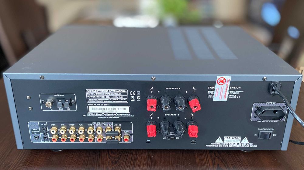 NAD C720BEE – висококачествен стерео ресивър