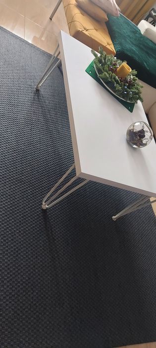 Masa cafea  sufragerie  alba