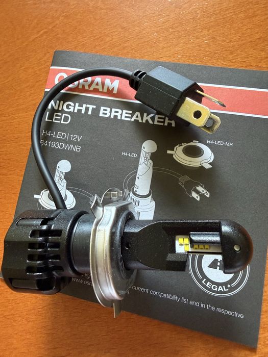 LED OSRAM, Night breaker H4. Оригинални!