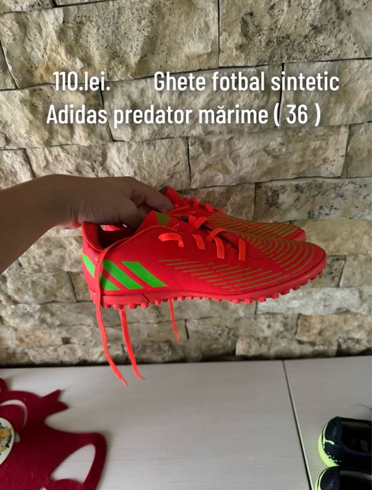 Ghete fotbal 70 lei buc