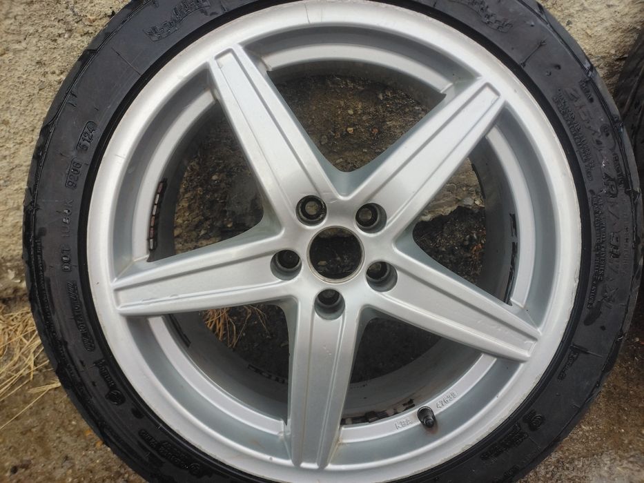 Jante + semi slick R17