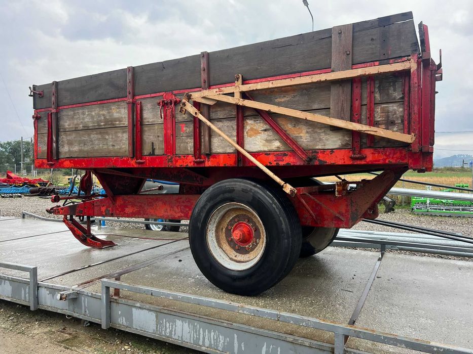 Remorca agricola basculabila BAV - sarcina 6-7 Tone + Video