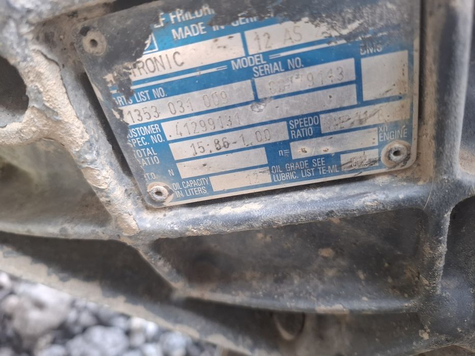 Cutie de viteze automata fara retarder  iveco stralis euro 5 cursor 10