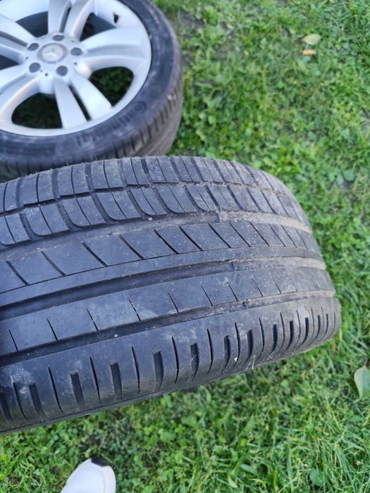 Jante 17 Mercedes cu anvelope de vara