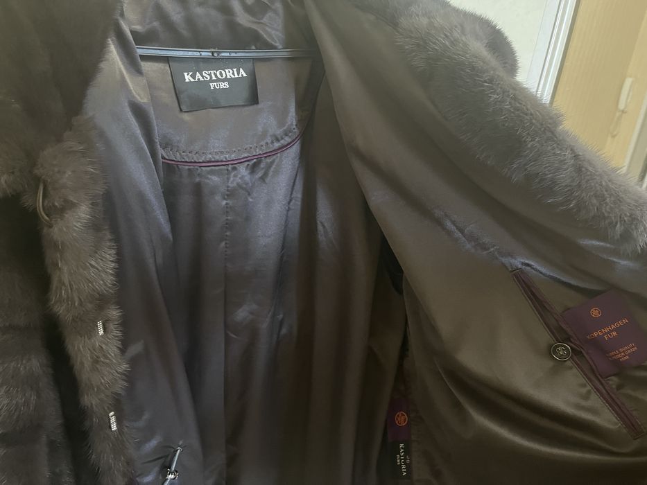 Норковая полушубка