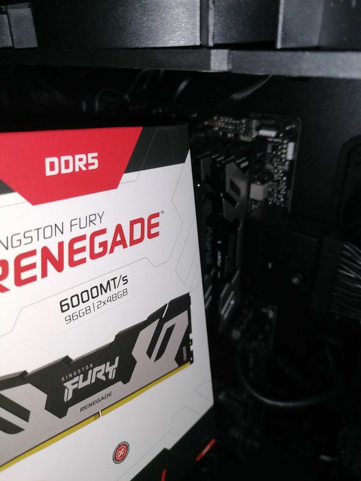 Memorie RAM Kingston FURY Renegade Silver 96GB DDR5 6000MHz CL32