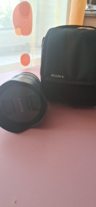 Obiectiv Sony 20mm 1.8 plus Sony 50mm