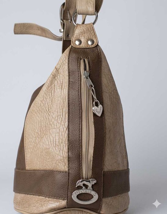 Дамска раница от естествна кожа