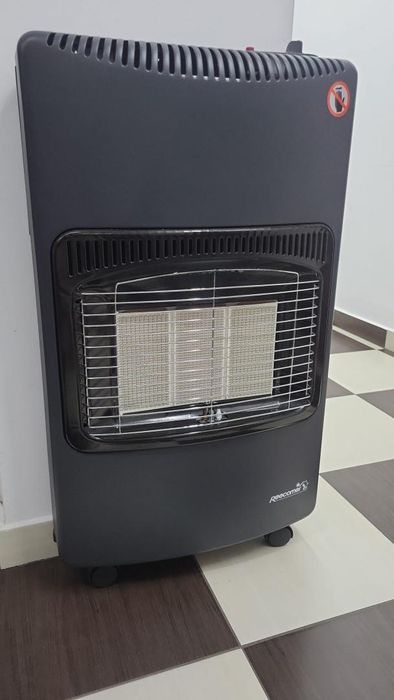 Soba pliabila, Reecomer, mobila, alimentare cu gaz GPL, 4200W, 3 -N-