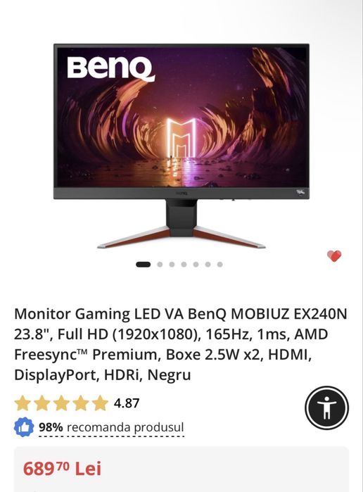 Vand/Schimb Setup gaming